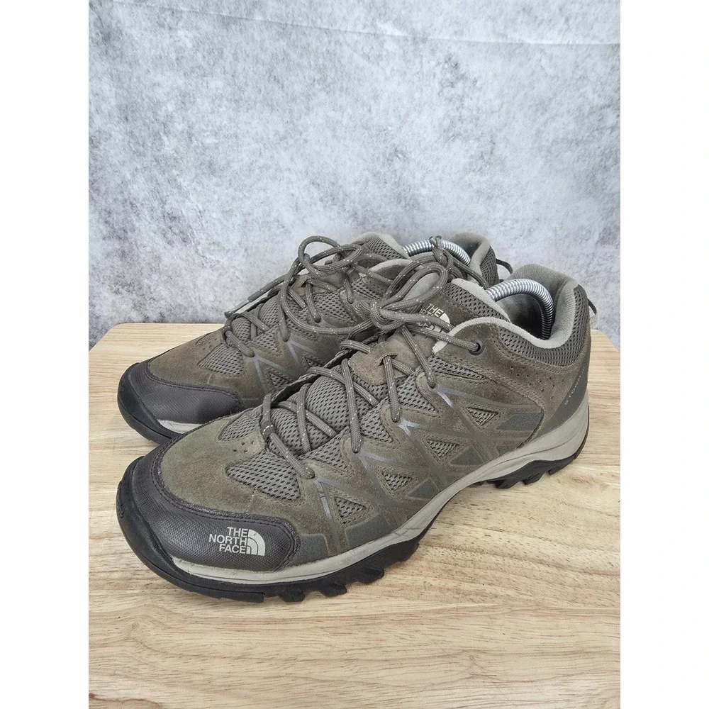 The North Face Storm III Hiking Shoes Mens 9.5 Brown Waterproof Trail Outdoors